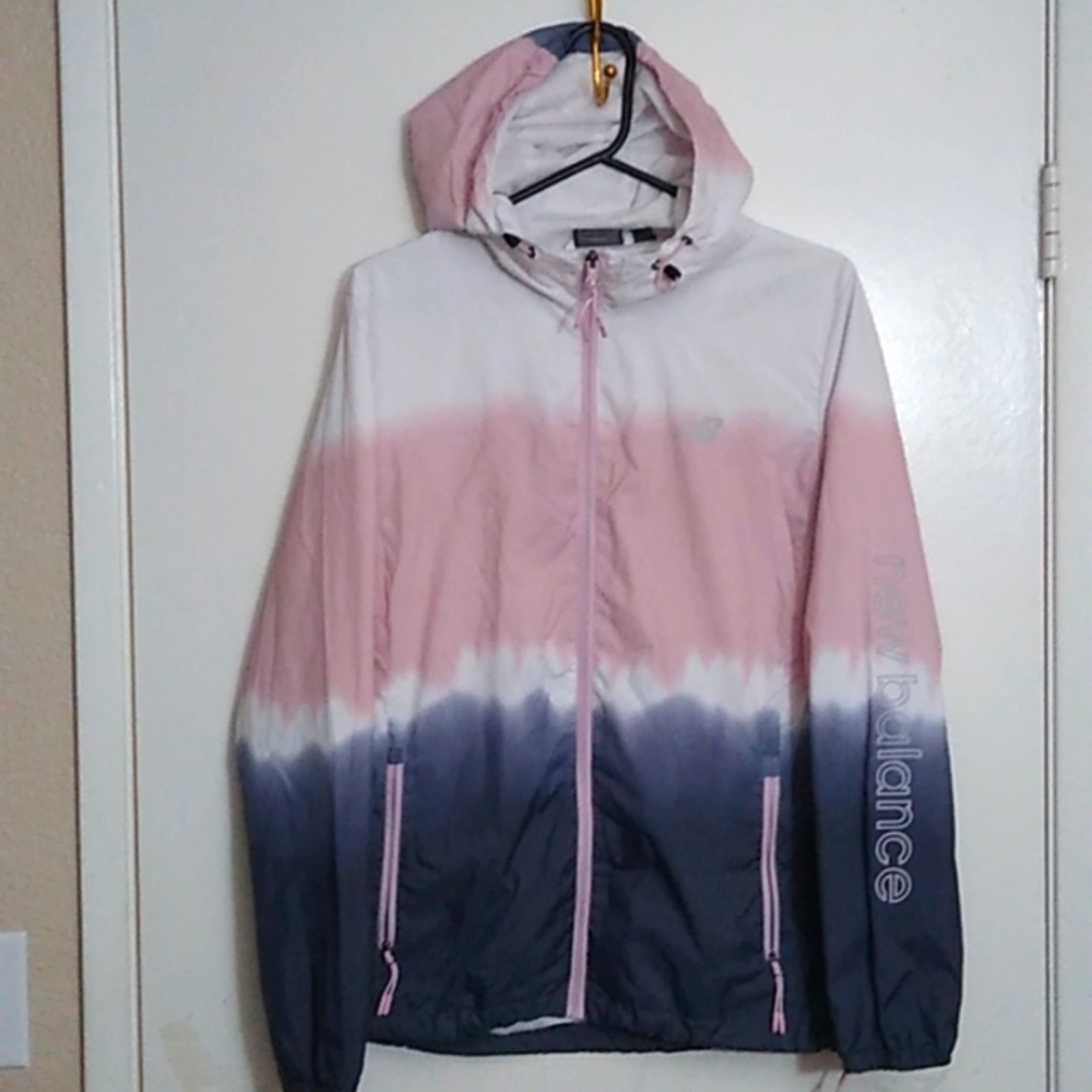 New Balance Full Zip Runners Jacket / Windbreaker Women's Size Large